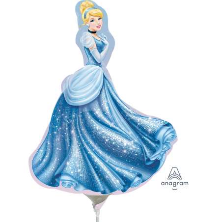 Palloncino in Foil 14" Mini Shape Cenerentola Principesse Disney