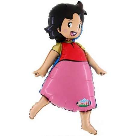Palloncino in Foil 14" Mini Shape Heidi Personaggi Grabo