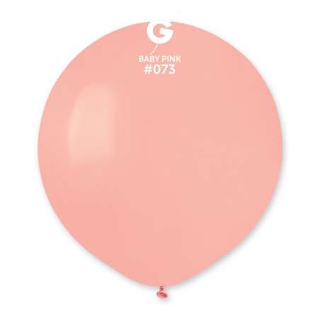 Palloncino in Lattice 19" G150 Rosa Baby "Baby Pink 073" 50pz Gemar Standard 19" G150