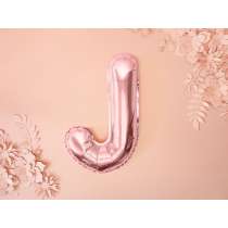 Palloncino in Foil 14" Lettera "J" Rose Gold Lettere Medie Rose Gold 14"/35cm Partydeco