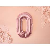 Palloncino in Foil 14" Lettera "O" Rose Gold Lettere Medie Rose Gold 14"/35cm Partydeco