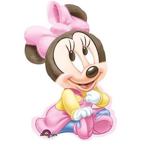 Palloncino in Foil 33" Super Shape Baby Minnie Minnie