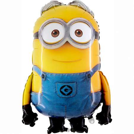 Palloncino in Foil 31" Super Shape Minions "Dave" Personaggi Grabo