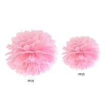 Pom Pom 35cm Carta velina Rosa Pom Pom