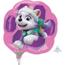 Palloncino in Foil 14" Mini Shape Skye & Everest "Paw Patrol" Paw Patrol
