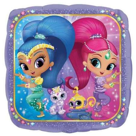 Palloncino in Foil 9" Mini Shape Shimmer & Shine Shimmer e Shine