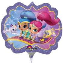 Palloncino in Foil 14" Mini Shape Shimmer & Shine Shimmer e Shine