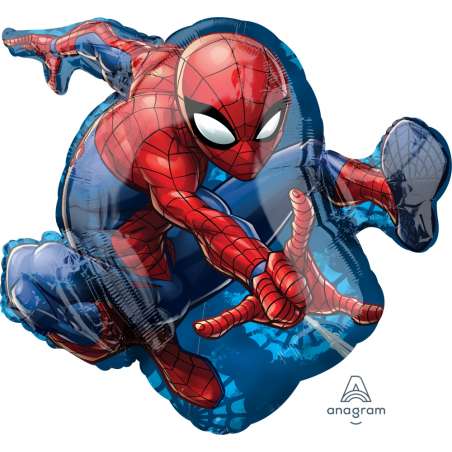 Palloncino in Foil 29" Super Shape Spider-Man Animato Spider-Man