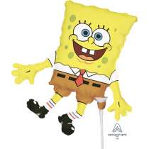 Palloncino in Foil 14" Mini Shape SpongeBob "SquarePants" SpongeBob