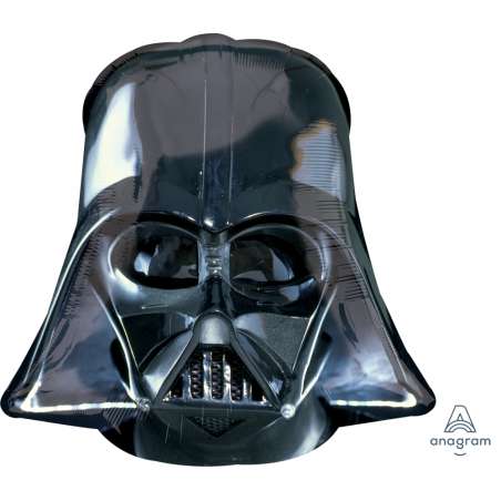 Palloncino in Foil 25" Super Shape Star Wars "Darth Vader Helmet Black" Star Wars