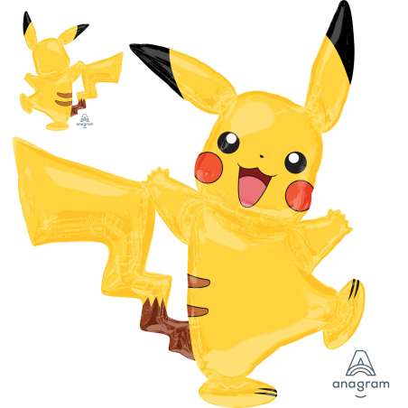 Palloncino in Foil 57" Air Walker Pokémon "Pikachu" Pokémon