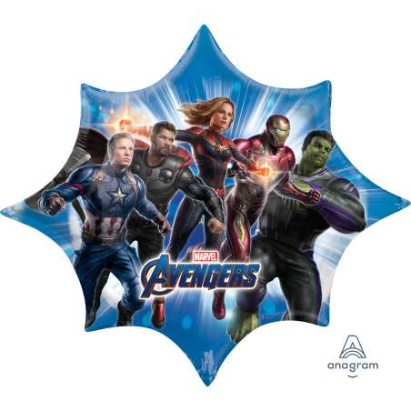 Palloncino in Foil 35" Super Shape Stella Avengers Endgame Avengers