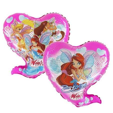 Palloncino in Foil 20" Winx Cuore Personaggi Grabo