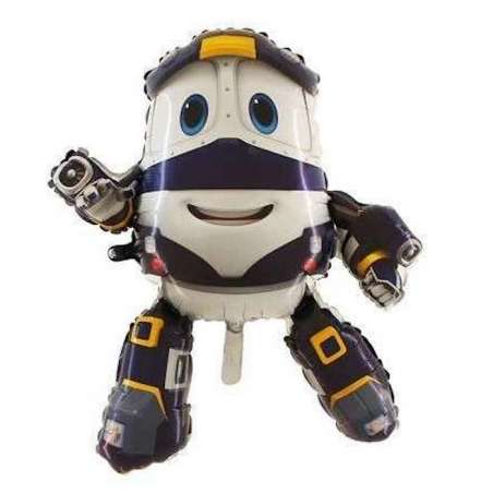 Palloncino in Foil 35" Super Shape Robot Train Kay Personaggi Grabo