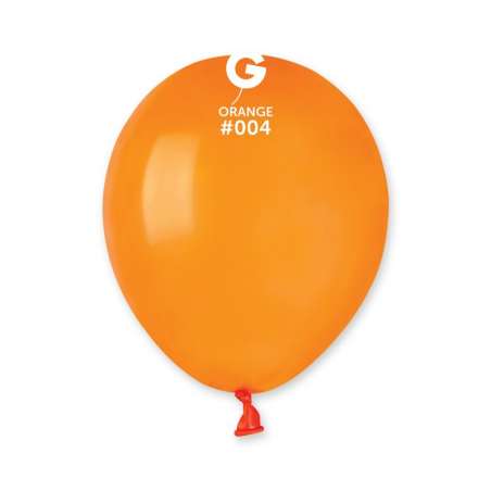 Palloncino in Lattice 5" A50 Arancione "Orange 004" 100pz Gemar Standard 5" A50