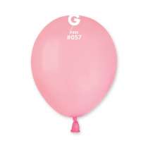 Palloncino in Lattice 5" A50 Rosa Chiaro "Pink 057" 100pz Gemar Standard 5" A50