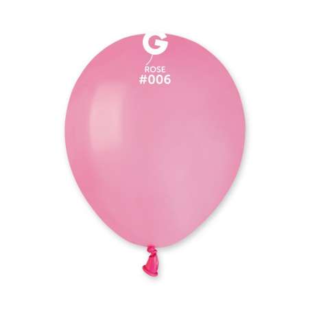 Palloncino in Lattice 5" A50 Rosa "Rose 006" 100pz Gemar Standard 5" A50