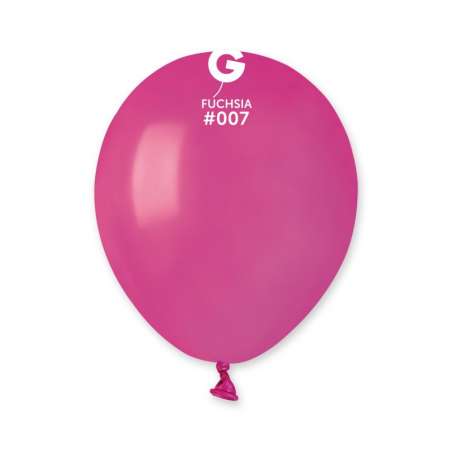 Palloncino in Lattice 5" A50 Fucsia "Fuchsia 007" 100pz Gemar Standard 5" A50