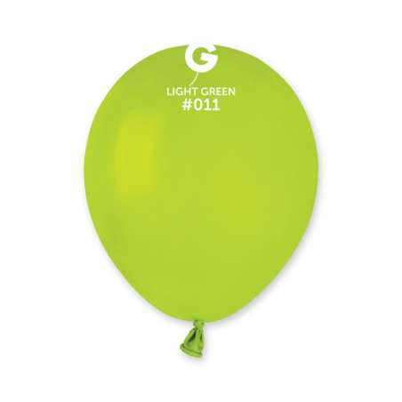 Palloncino in Lattice 5" A50 Verde Lime "Light Green 011" 100pz Gemar Standard 5" A50