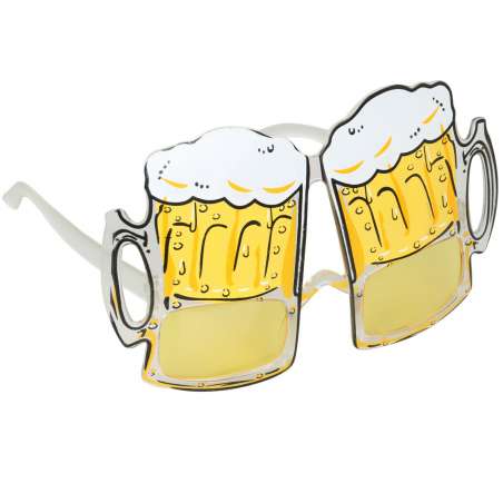Occhiali Sagomati Boccale di Birra "Beer" Oktoberfest Birra