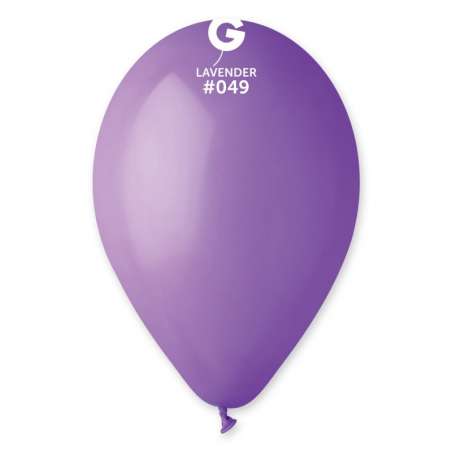 Palloncino in Lattice 12" G110 Lavanda "Lavender 049" 100pz Gemar Standard 12" G110
