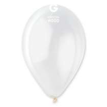 Palloncino in Lattice 13" G120 Trasparente "Crystal 000" 100pz Gemar Standard 13" G120