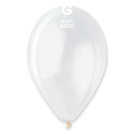 Palloncino in Lattice 13" G120 Trasparente "Crystal 000" 100pz Gemar Standard 13" G120