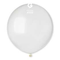 Palloncino in Lattice 19" G150 Trasparente "Crystal 000" 50pz Gemar Standard 19" G150