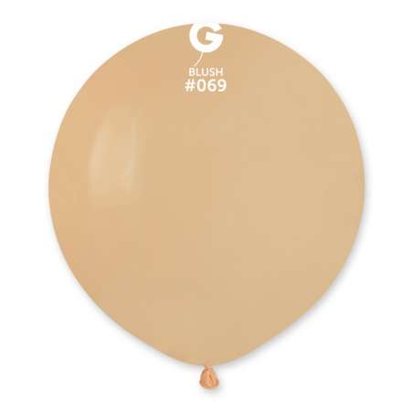 Palloncino in Lattice 19" G150 Cipria "Blush 069" 50pz Gemar Standard 19" G150