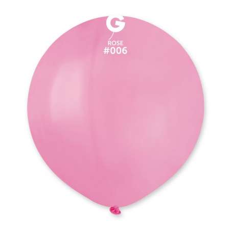 Palloncino in Lattice 19" G150 Rosa "Rose 006" 50pz Gemar Standard 19" G150