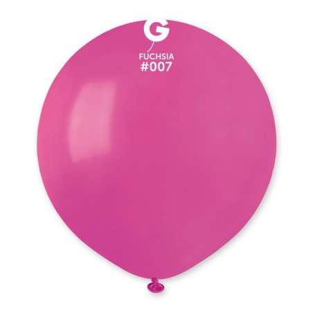 Palloncino in Lattice 19" G150 Fucsia "Fuchsia 007" 50pz Gemar Standard 19" G150