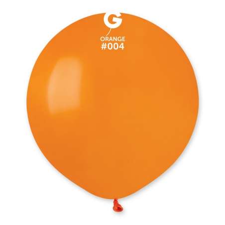 Palloncino in Lattice 19" G150 Arancione "Orange 004" 50pz Gemar Standard 19" G150