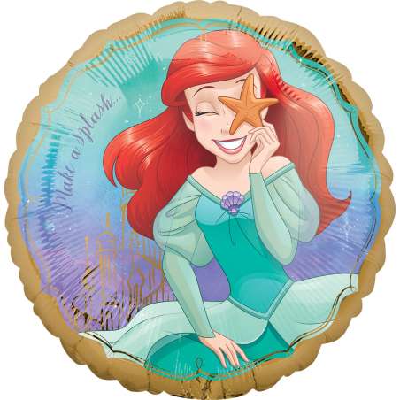 Palloncino in Foil 18" Sirenetta Ariel "Once Upon A Time" Ariel Sirenetta