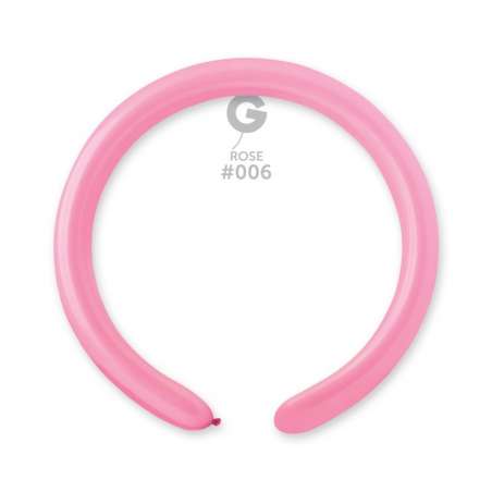 Palloncino in Lattice 2” Modellabile D4 Rosa "Pink 006" 100pz Gemar Standard Modellabili 2" D4