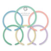 Palloncino in Lattice 1" Modellabile D2 Macaron "Assorted 080M" 100pz Gemar Standard Modellabili 1" D2