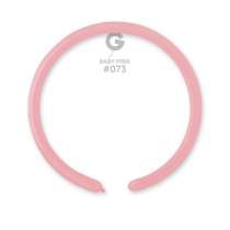 Palloncino in Lattice 1" Modellabile D2 Macaron "Assorted 080M" 100pz Gemar Standard Modellabili 1" D2