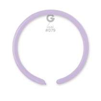 Palloncino in Lattice 1" Modellabile D2 Macaron "Assorted 080M" 100pz Gemar Standard Modellabili 1" D2