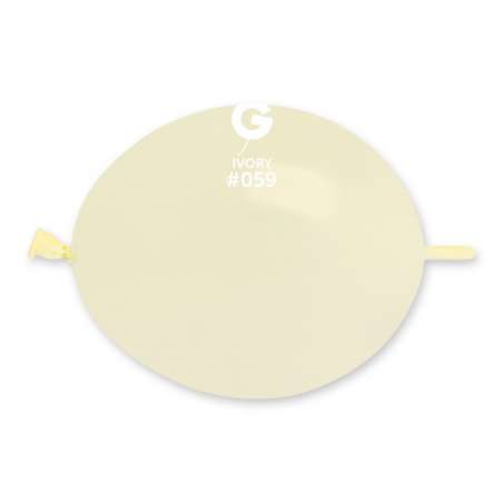 Palloncino in Lattice 6” Link GL6 Avorio "Ivory 059" 100pz Gemar Standard Link 6" GL6