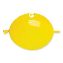 Palloncino in Lattice 6” Link GL6 Giallo "Yellow 002" 100pz Gemar Standard Link 6" GL6