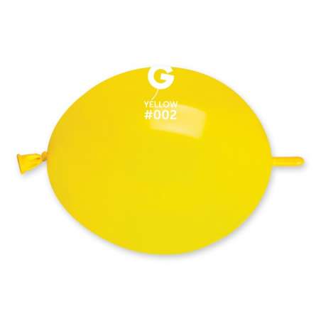 Palloncino in Lattice 6” Link GL6 Giallo "Yellow 002" 100pz Gemar Standard Link 6" GL6