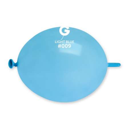 Palloncino in Lattice 6” Link GL6 Celeste "Light Blue 009" 100pz Gemar Standard Link 6" GL6