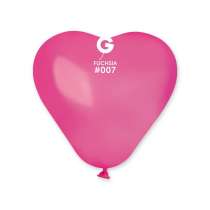 Palloncino in Lattice 6” Cuore CR6 Fucsia "Fuchsia 007" 100pz Gemar Cuori 6" CR6