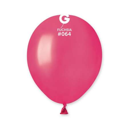 Palloncino in Lattice 5” AM50 Fucsia Metallizzato "Fuchsia 064” 100pz Gemar Metallic 5" AM50