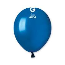 Palloncino in Lattice 5” AM50 Blu Oceano Metallizzato "Ocean Blue 054” 100pz Gemar Metallic 5" AM50