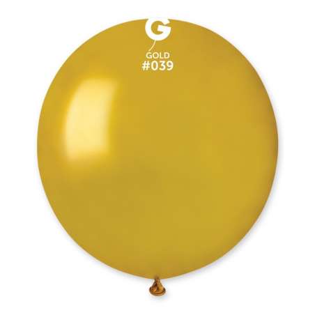 Palloncino in Lattice 19" GM150 Oro "Gold 039" 50pz Gemar Metallic 19" GM150
