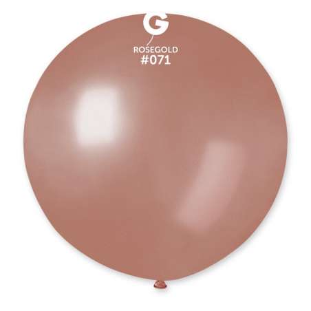 Palloncino in Lattice 31” GM220 “Rose Gold 071” Gemar Metallic 31" GM220