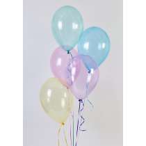 Palloncino in Lattice 13" G120 Crystal Arcobaleno "Crystal Rainbow" 50pz Gemar Crystal Tutte le Misure