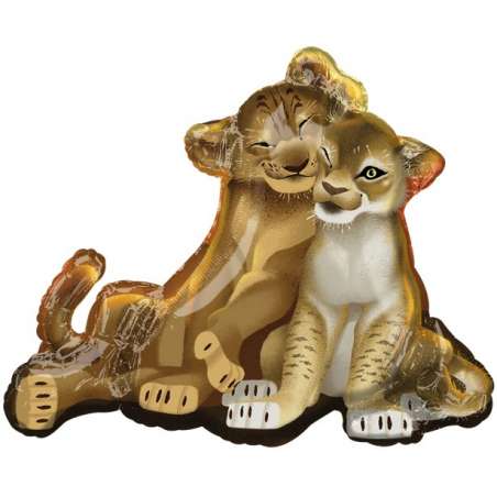 Palloncino in Foil 31" Super Shape Re Leone "The Lion King" Re Leone