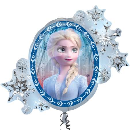 Palloncino in Foil 30" Super Shape Specchio Frozen "Frozen II" Frozen