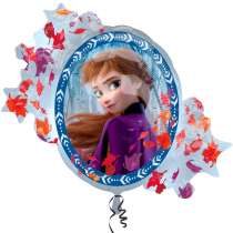 Palloncino in Foil 30" Super Shape Specchio Frozen "Frozen II" Frozen